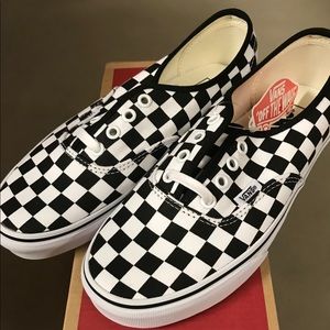Brand New Womens Vans Authentic Checkerboard